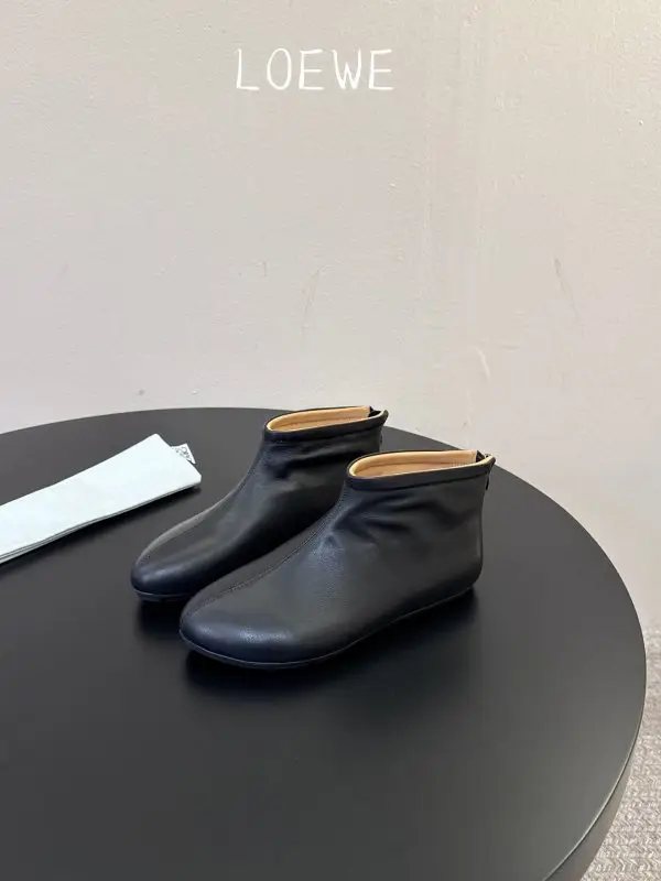 Loewe Leather Ankle boots from square the toe — Photo 5