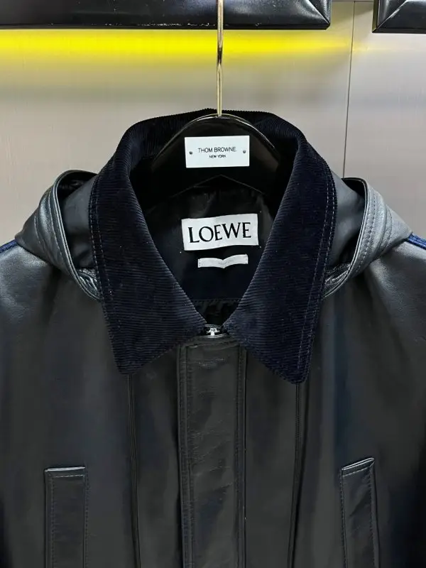 Loewe Шкіряна чоловіча куртка — Фото 4