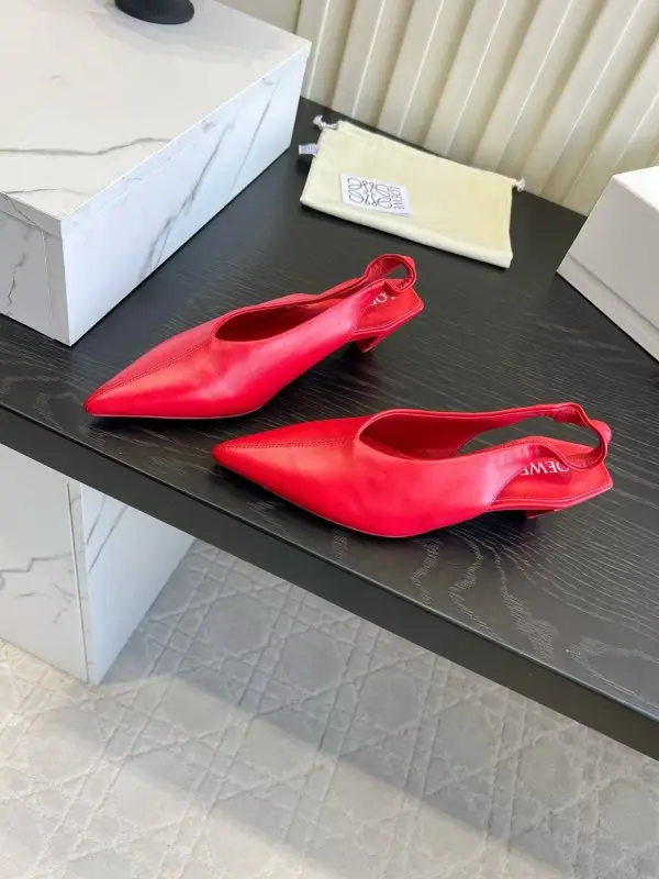 Loewe Туфлі з відкритої п'ятою і гострим носком — Фото 2