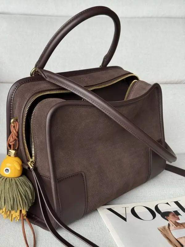 Loewe Suede a bag LOEWE Amazona 180 28 cm — Photo 2