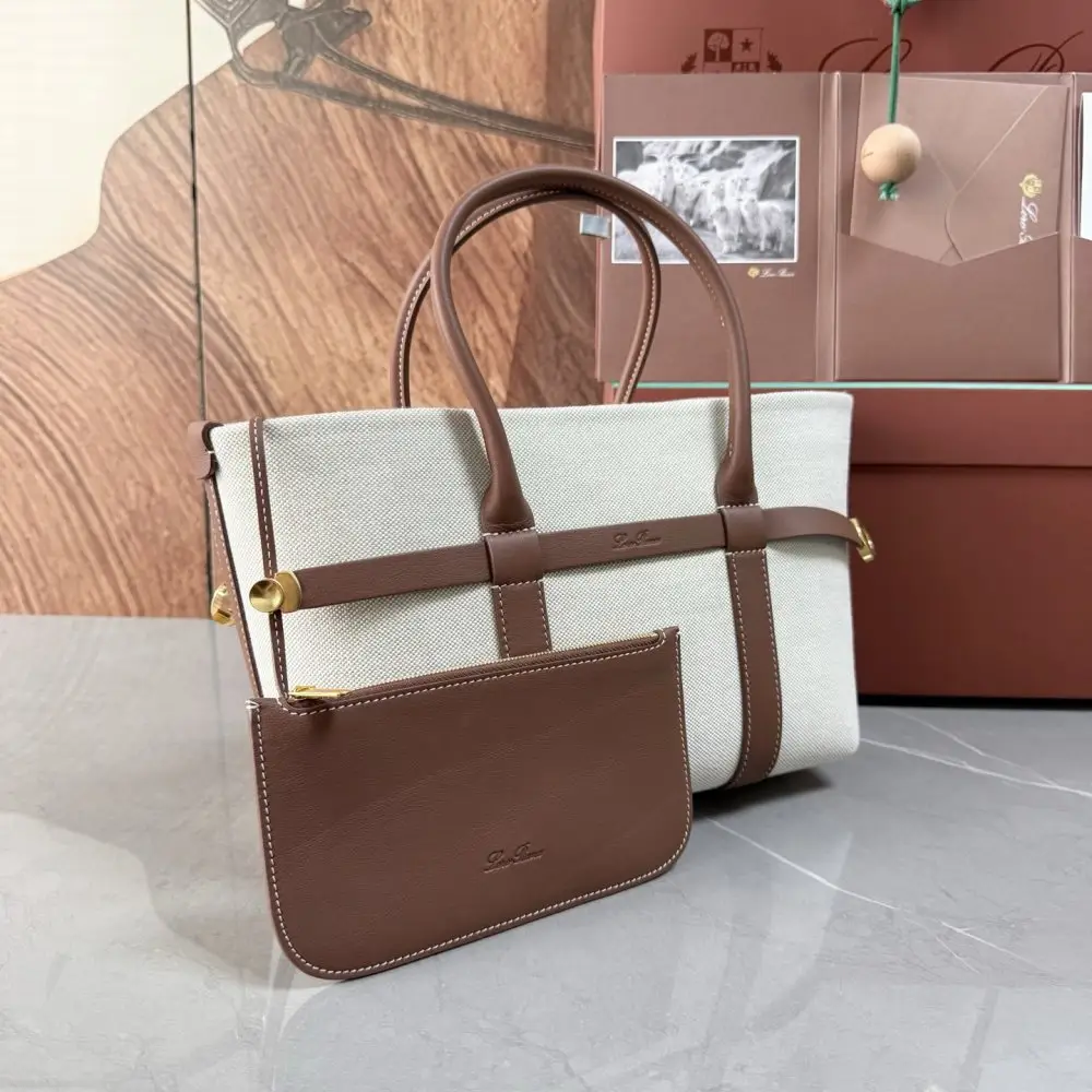 Loro Piana Сумка шопер женская Ghiera Shopper 28 см — Фото 2