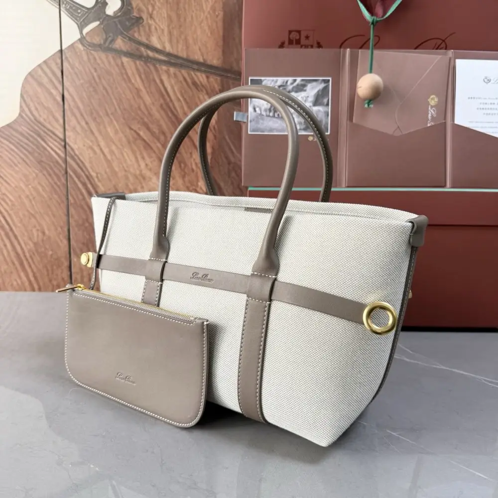Loro Piana Сумка шопер женская Ghiera Shopper 28 см — Фото 2