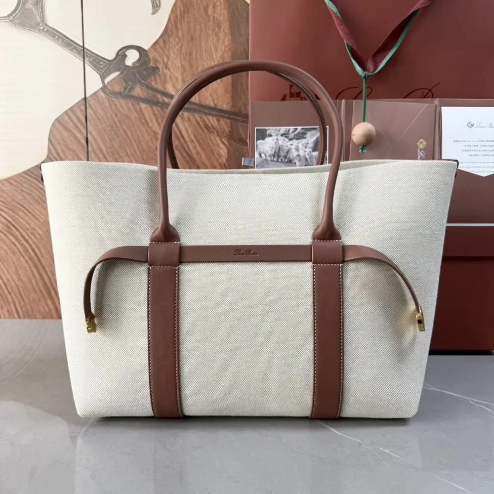 Loro Piana Сумка шопер женская Ghiera Shopper 40 см — Фото 1