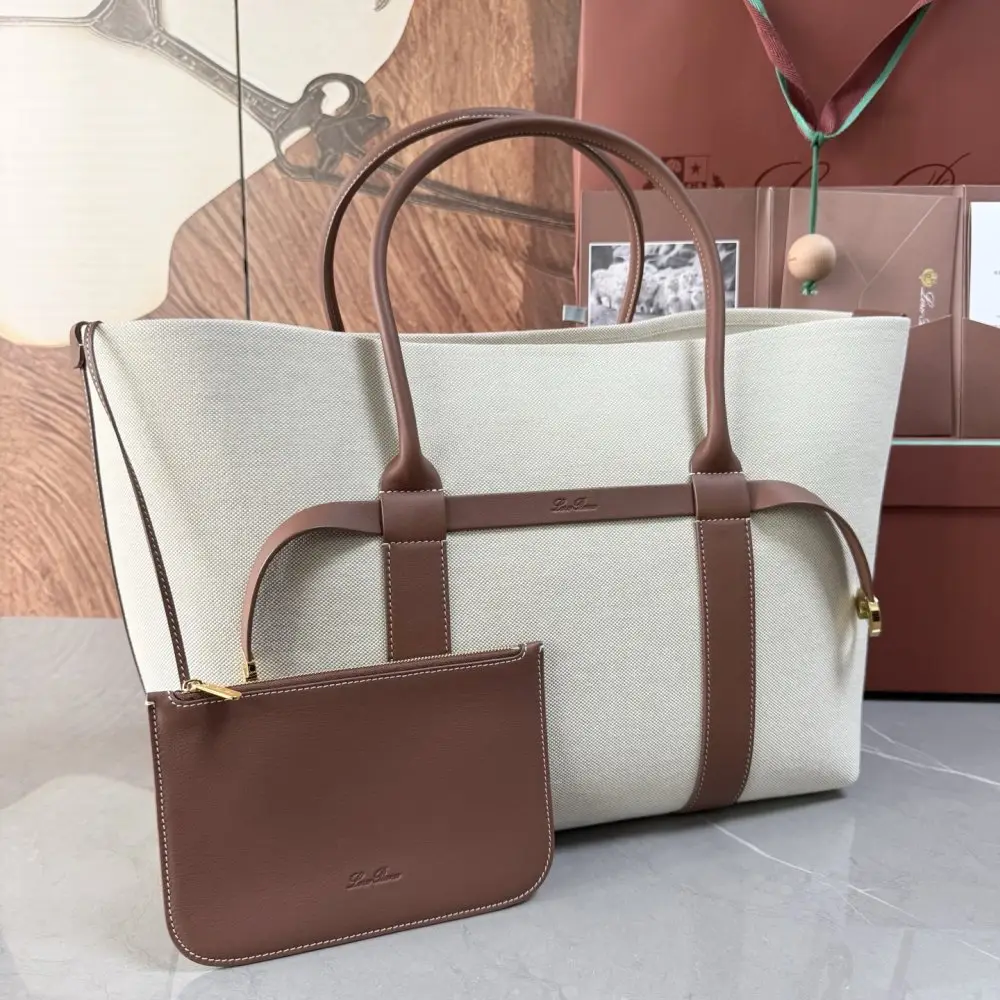 Loro Piana Сумка шопер женская Ghiera Shopper 40 см — Фото 2