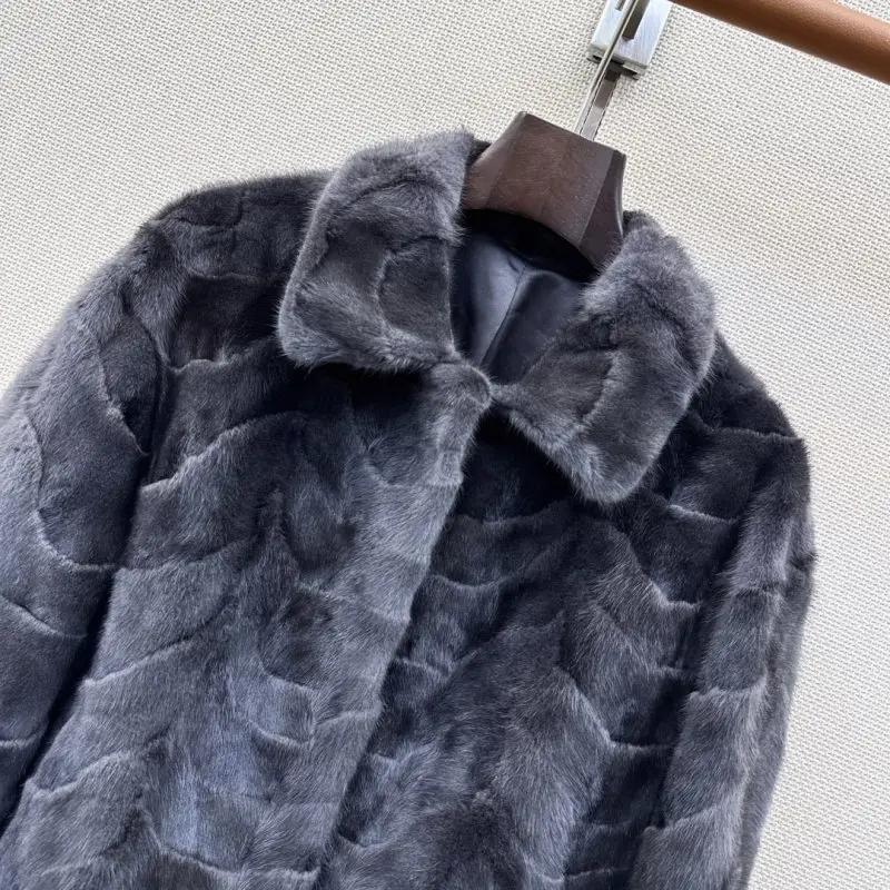 Loro Piana Короткий пальто з норкового хутра — Фото 2