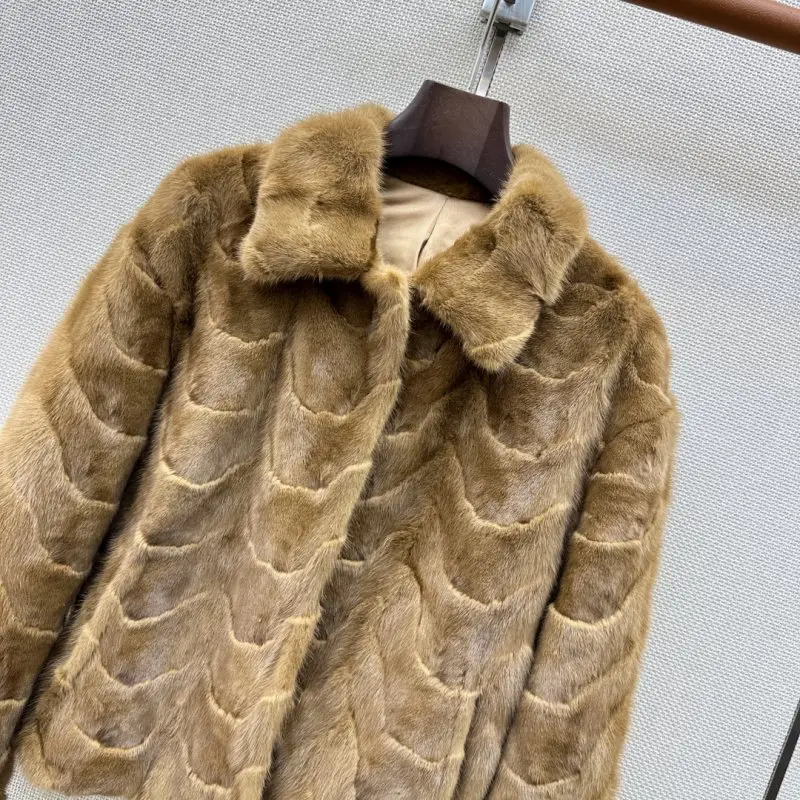 Loro Piana Короткий пальто з норкового хутра — Фото 3