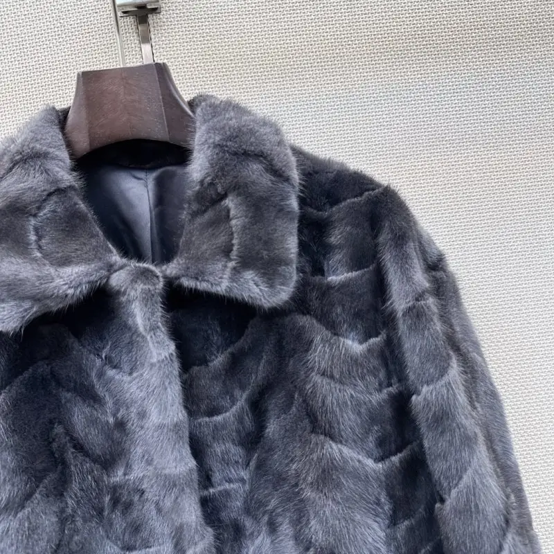 Loro Piana Короткий пальто з норкового хутра — Фото 3