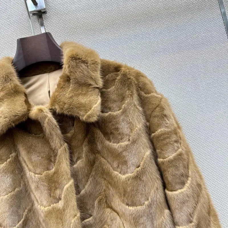 Loro Piana Короткий пальто з норкового хутра — Фото 4