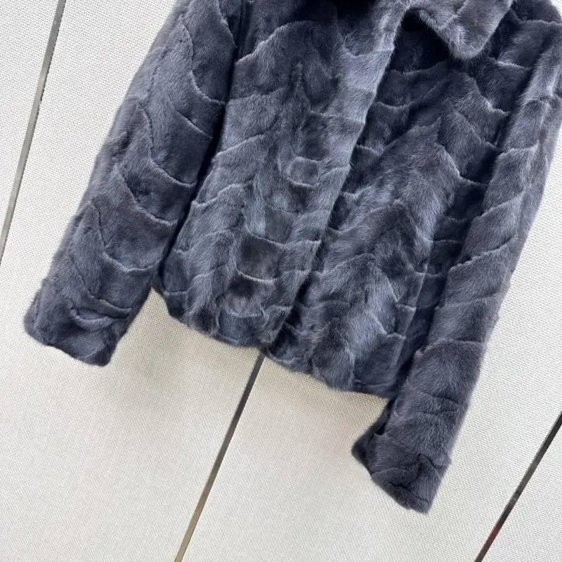 Loro Piana Короткий пальто з норкового хутра — Фото 4