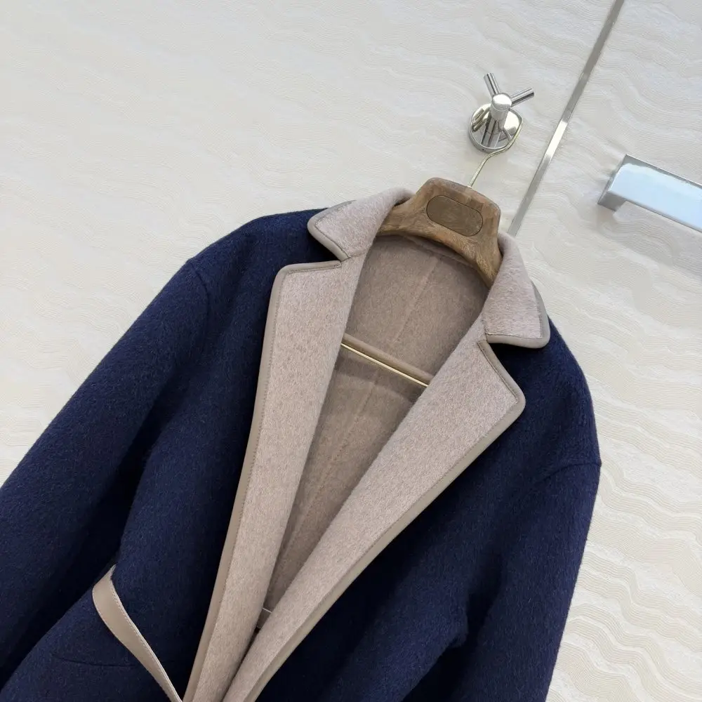 Loro Piana Двустороннее длинное пальто из кашемира — Фото 2