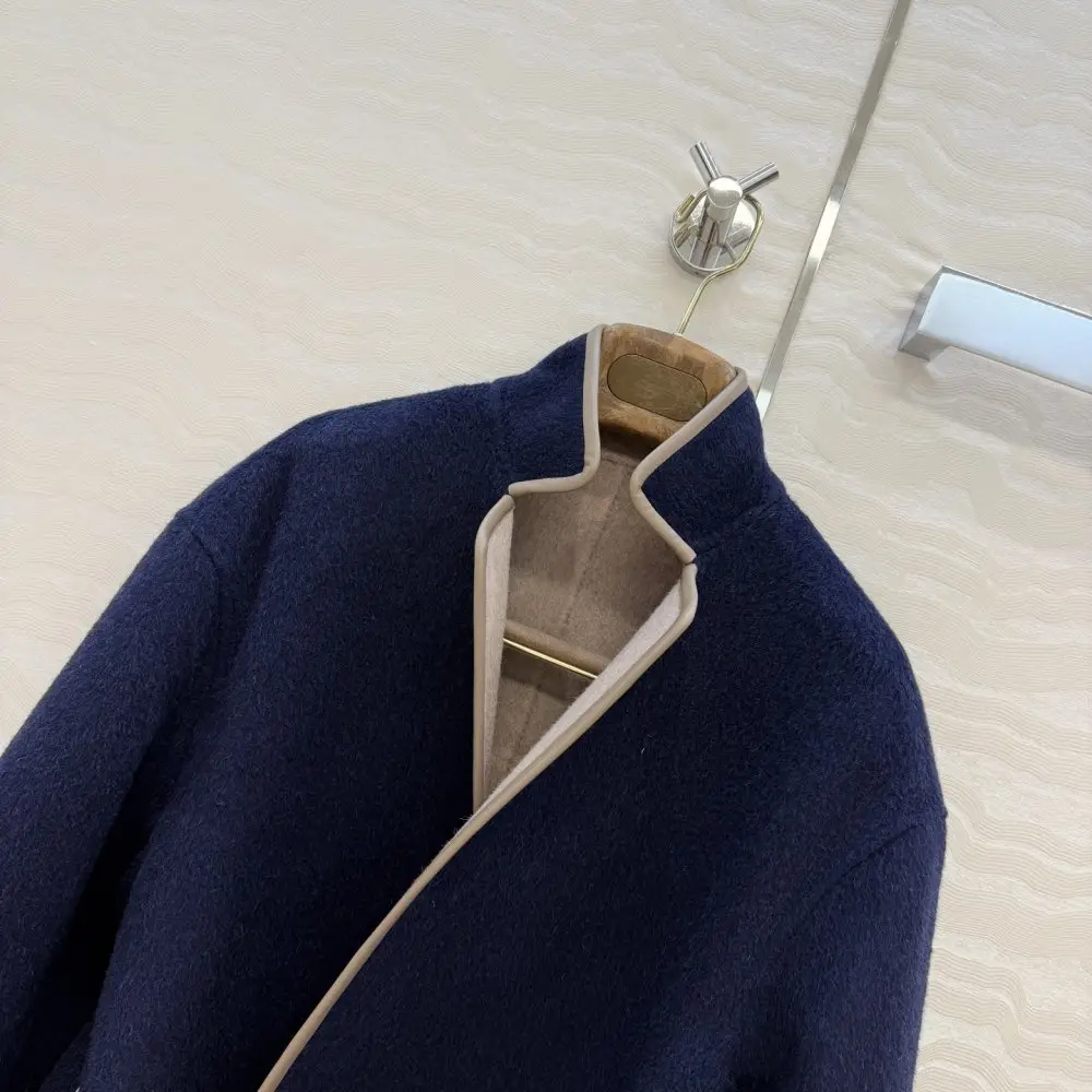 Loro Piana Двустороннее длинное пальто из кашемира — Фото 3