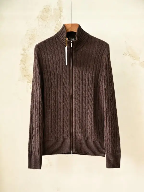 Loro Piana — Cardigan cashmere male