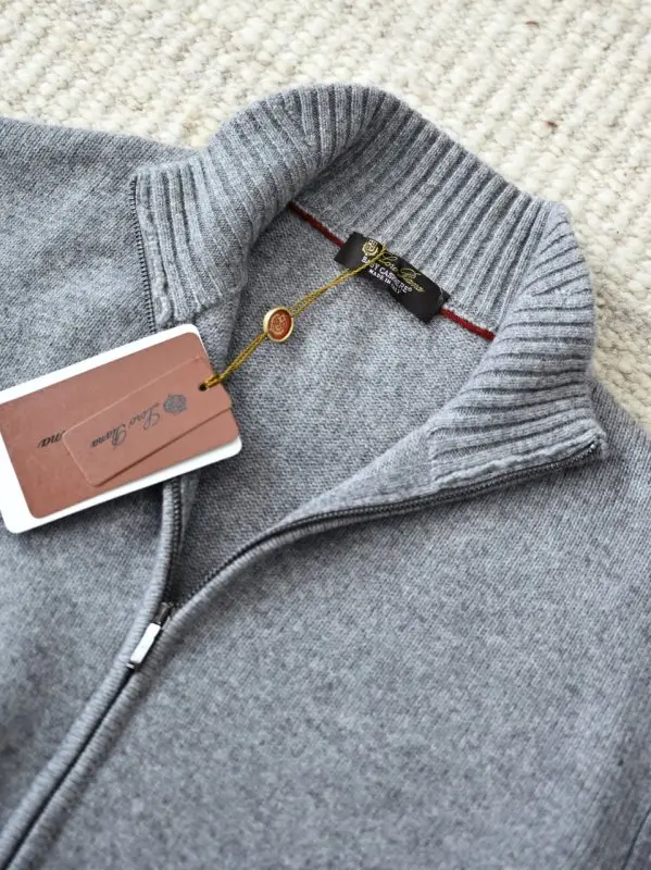 Loro Piana Cardigan cashmere male — Photo 4