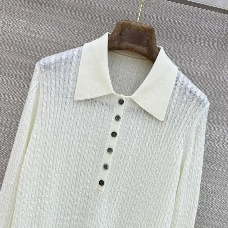Loro Piana Cardigan woolen female — Photo 2