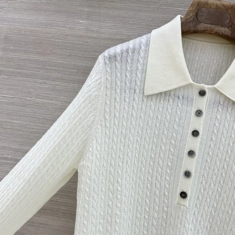 Loro Piana Cardigan woolen female — Photo 3