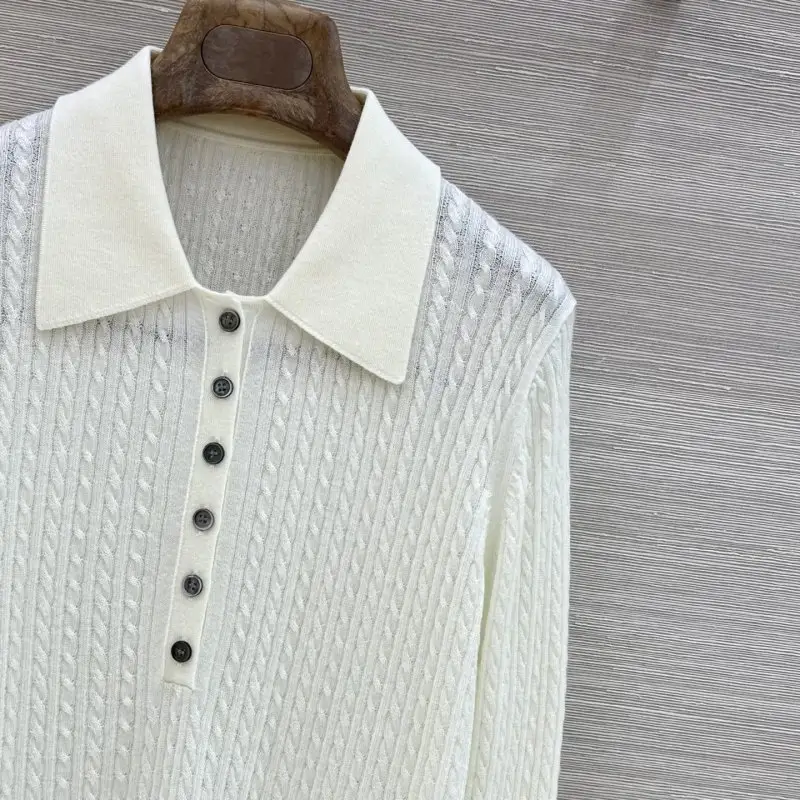 Loro Piana Cardigan woolen female — Photo 4