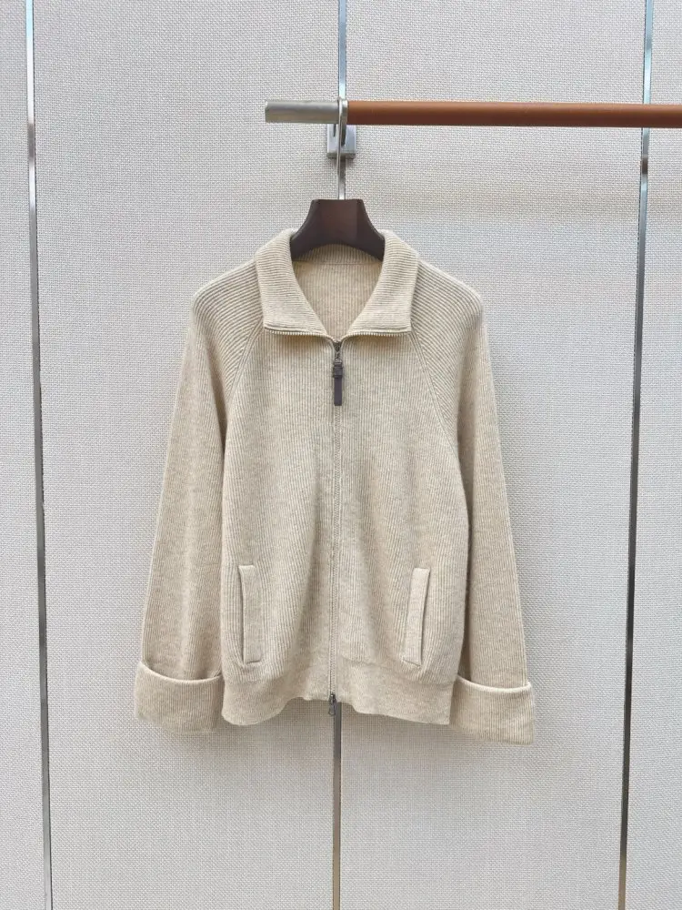 Loro Piana — Кашемировый кардиган с отворотами