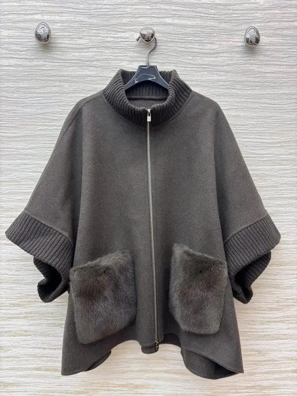 Loro Piana — Coat cashmere from норковым fur