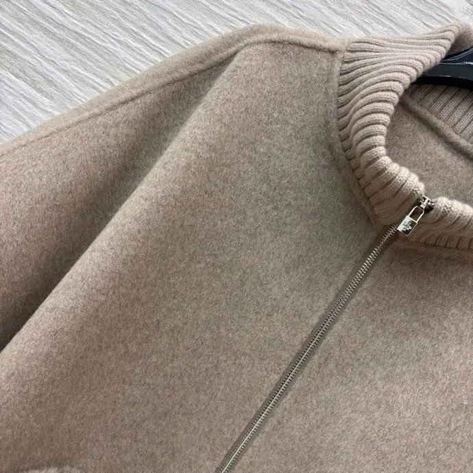Loro Piana Пальто кашемірове з норковым хутром — Фото 3