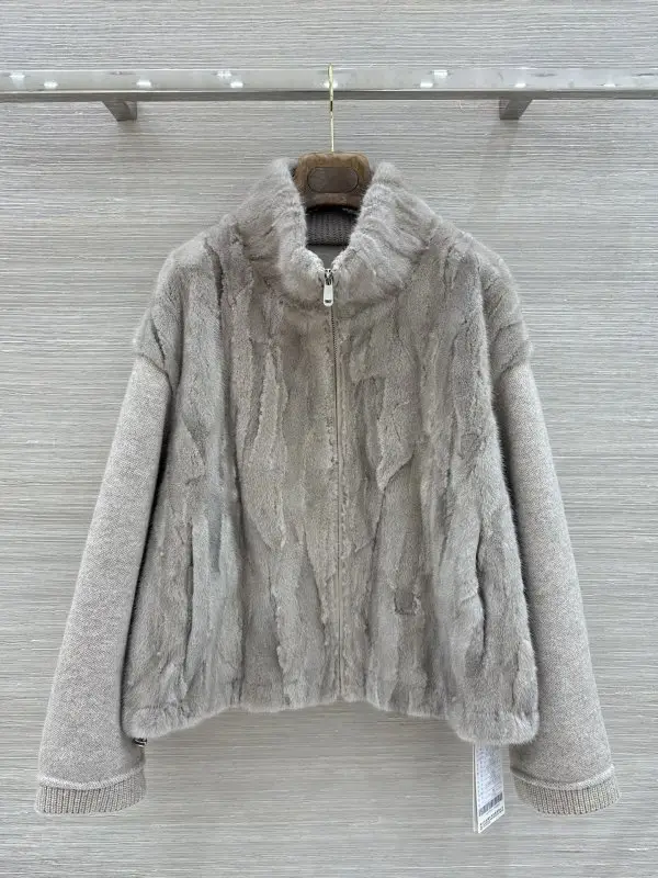 Loro Piana — Пальто с норковым мехом