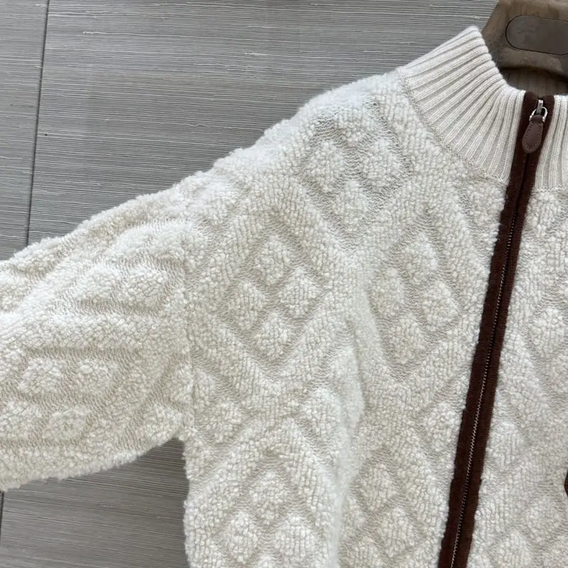Loro Piana Coat of cashmere from double pockets and checkered pattern — Photo 3