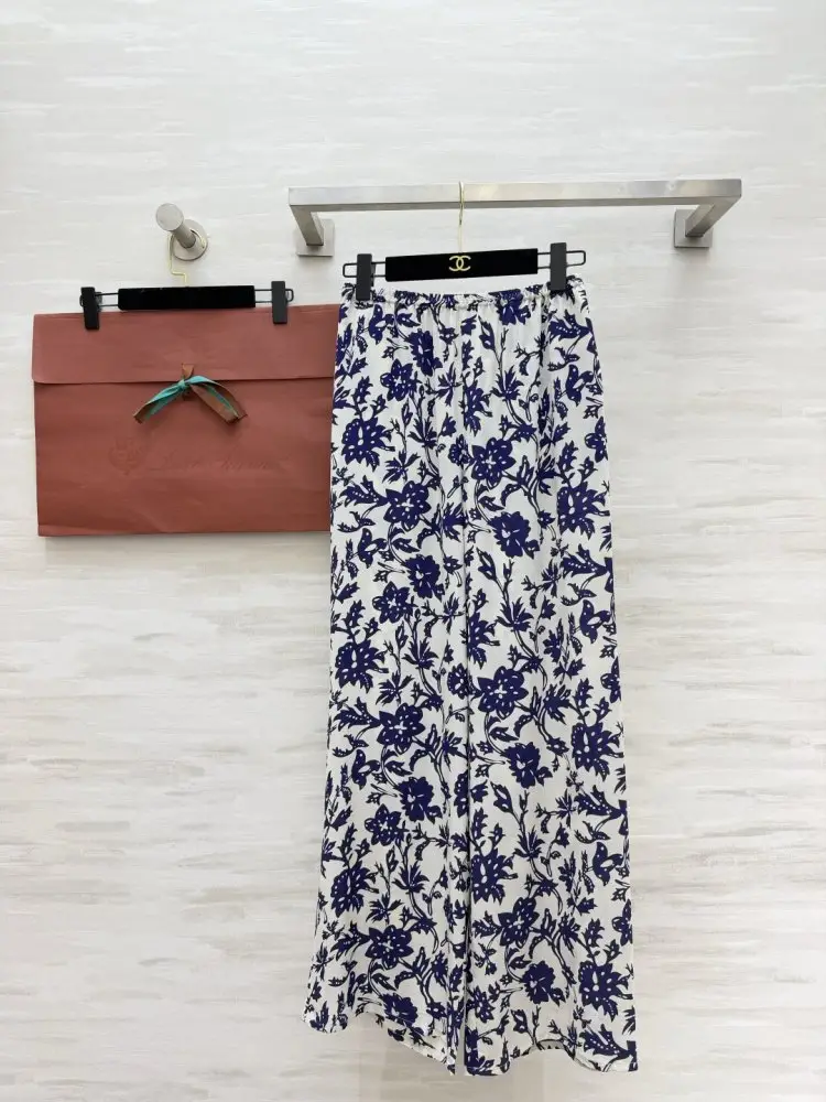 Loro Piana — Широкі шовкові брюки жіночі