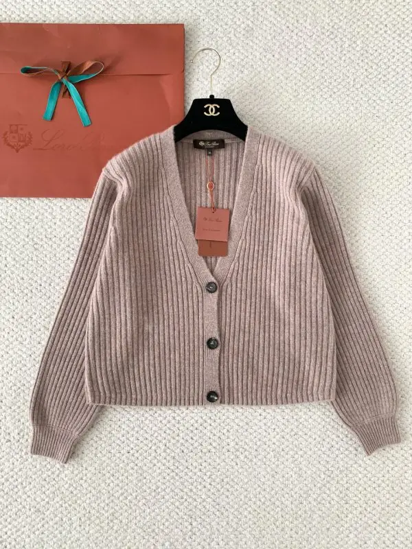 Loro Piana — Жіночий кашеміру кардиган з V-образним вирізом