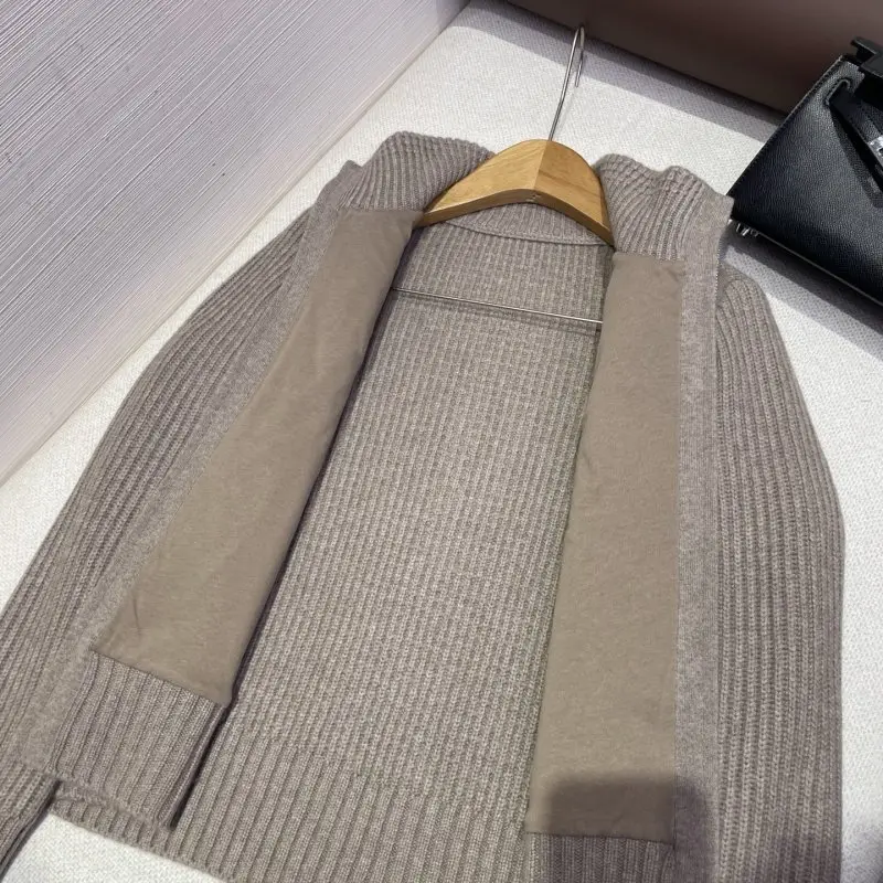 Loro Piana Jacket cashmere women's from fur mink — Photo 5