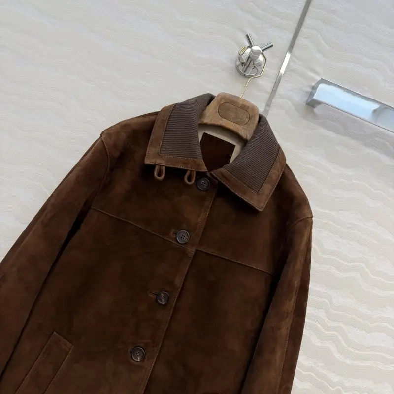 Loro Piana Куртка кожаная женская — Фото 2