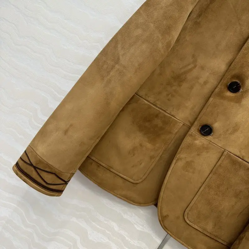 Loro Piana Jacket leather women's — Photo 5