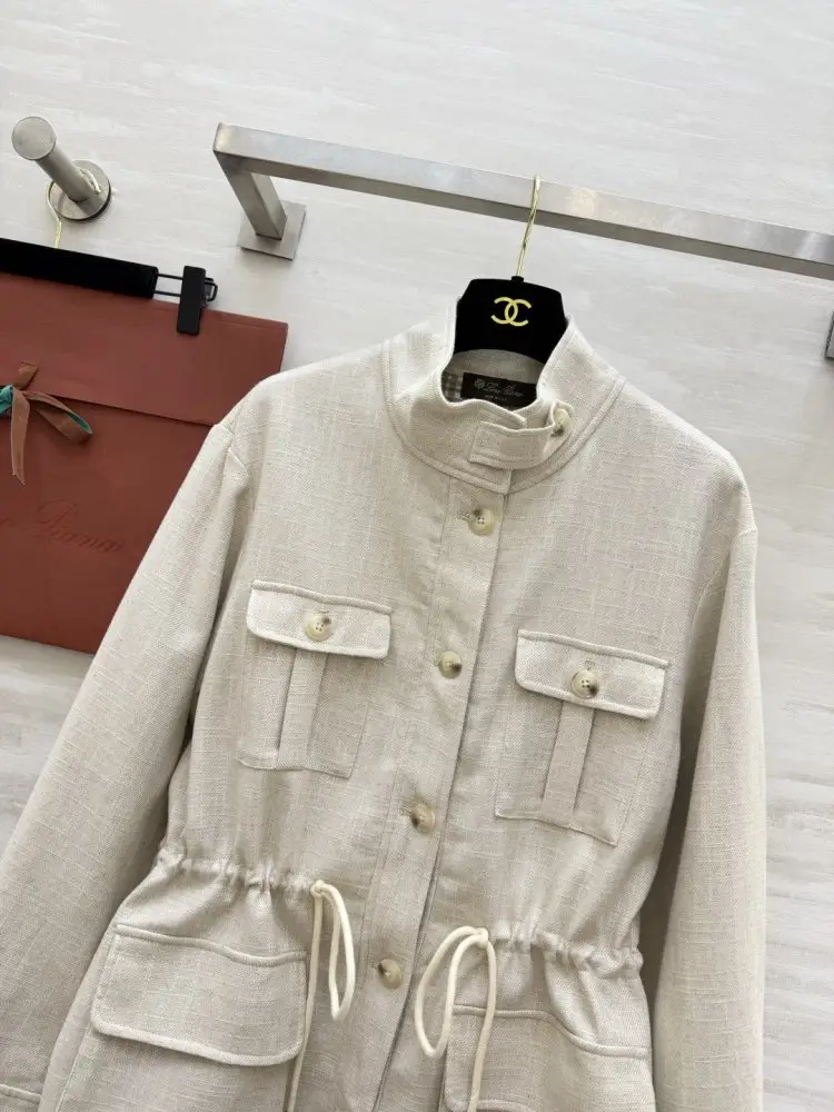 Loro Piana Куртка лляна жіноча — Фото 3