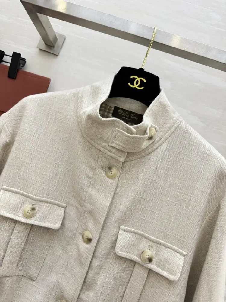 Loro Piana Куртка лляна жіноча — Фото 4