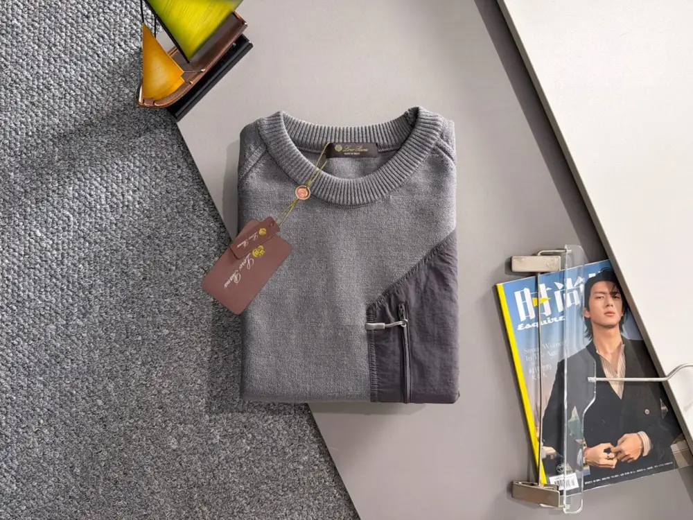 Loro Piana Knitted pullover male — Photo 2