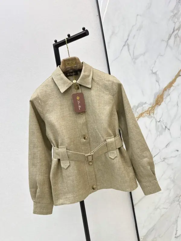Loro Piana Linen jacket women's from belt — Photo 2