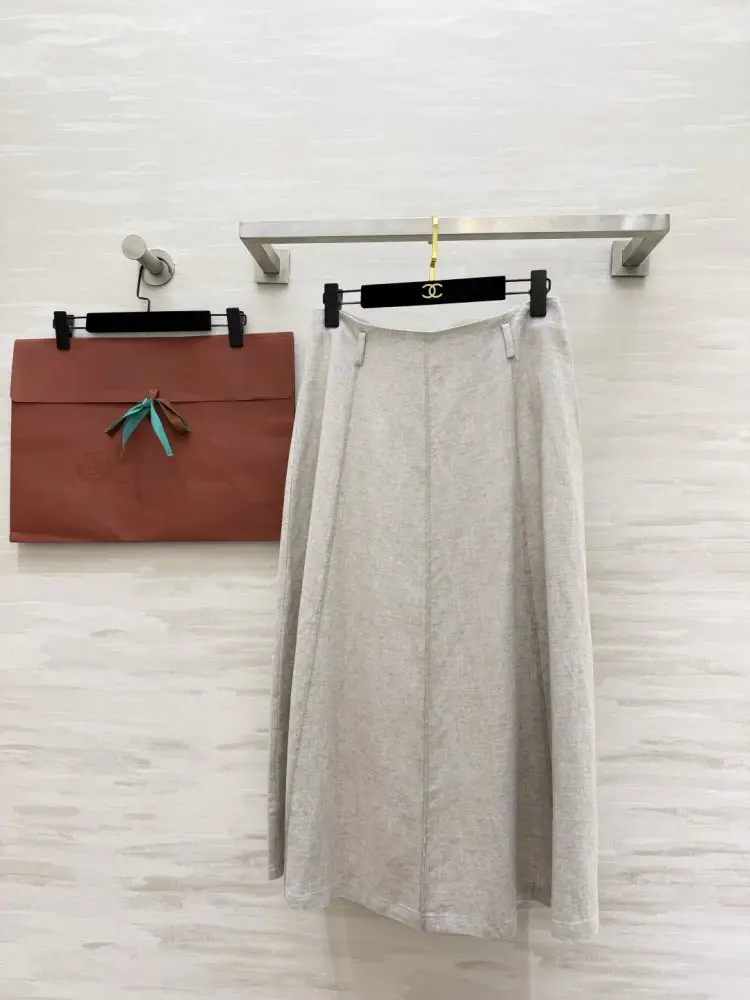 Loro Piana — Лляна спідниця-міді