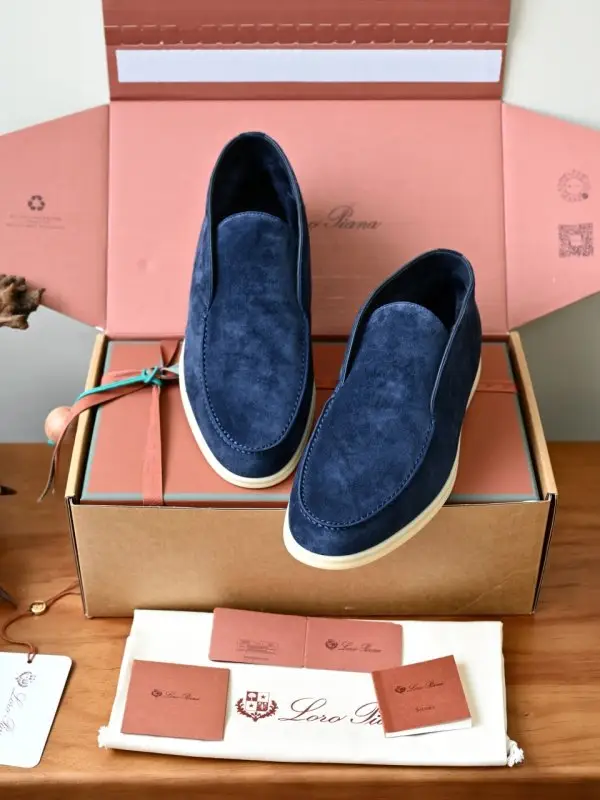 Loro Piana — Лоферы чоловічі на хутрі зимові