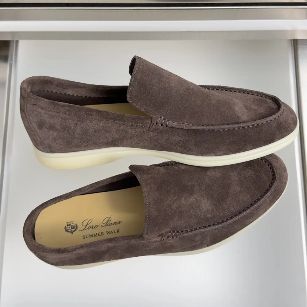 Loro Piana Лоферы мужские Summer Walk — Фото 5