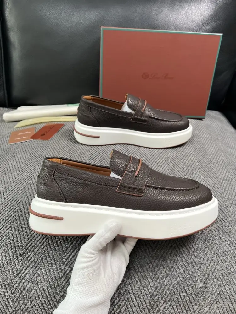 Loro Piana Лоферы мужские — Фото 4