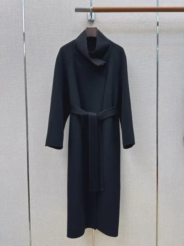 Loro Piana — Длинное двустороннее шерстяное пальто