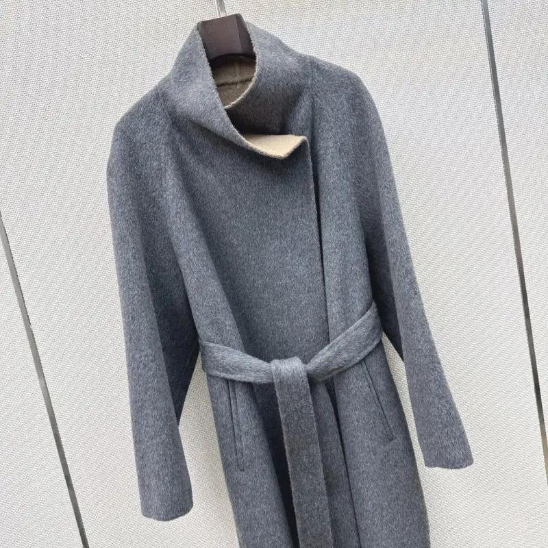 Loro Piana Long bilateral wool coat — Photo 3