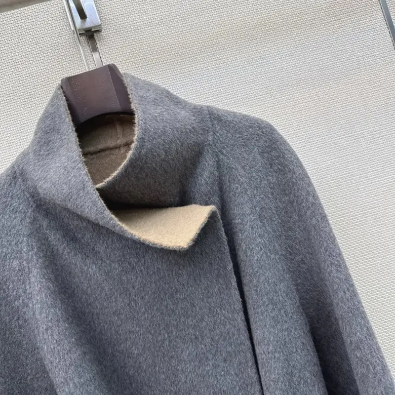 Loro Piana Long bilateral wool coat — Photo 5