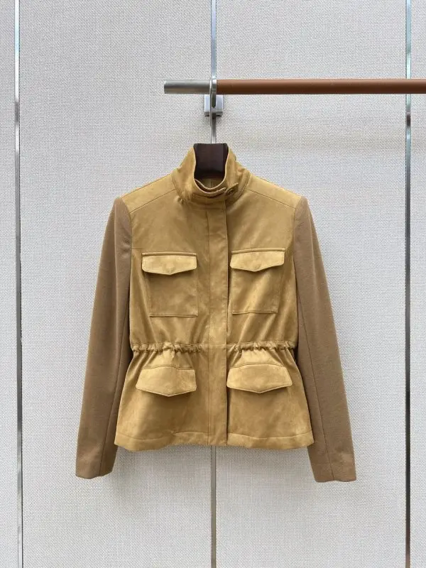 Loro Piana — Luxury suede jacket Luxury Outfit
