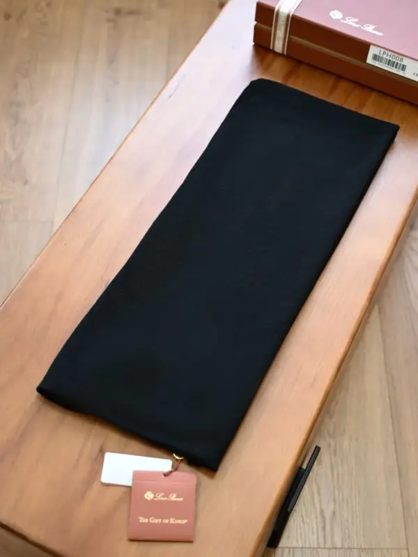 Loro Piana Scarf cashmere male — Photo 2
