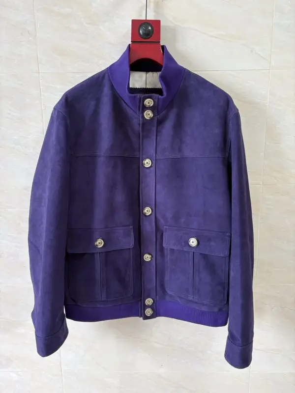 Loro Piana — Замшевая мужская куртка