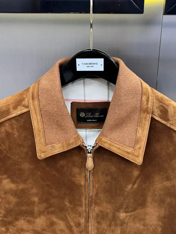 Loro Piana Suede men's jacket — Photo 4