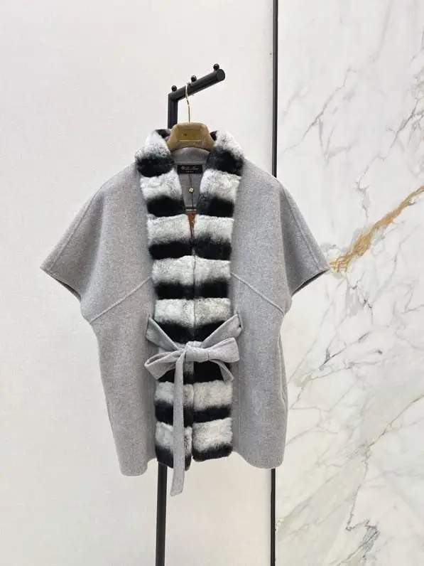 Loro Piana — Двостороння вовняна накидка-пальто