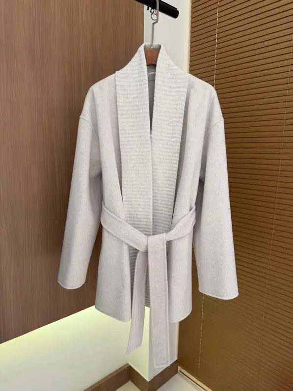 Loro Piana Вязаное cashmere coat — Photo 2