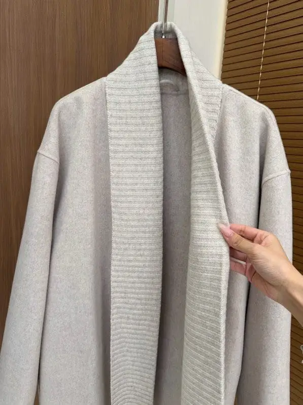 Loro Piana Вязаное cashmere coat — Photo 4