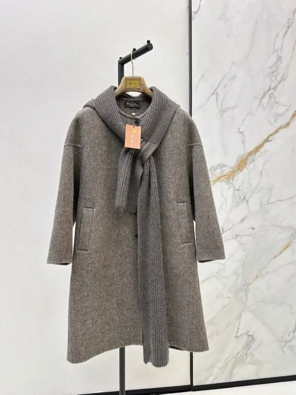 Loro Piana — Жіноче однобортное вовняне пальто