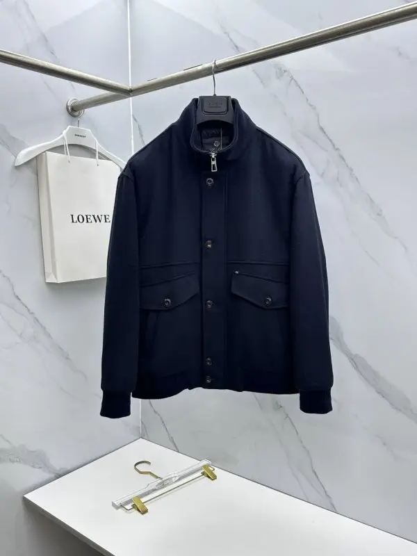 Loro Piana — Шерстяная зимняя куртка на пуху